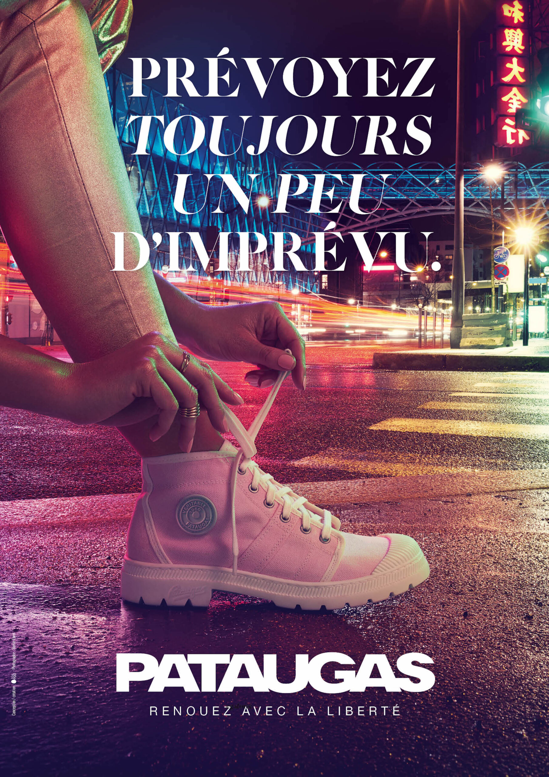 campagne print pataugas agence de publicité blue egg