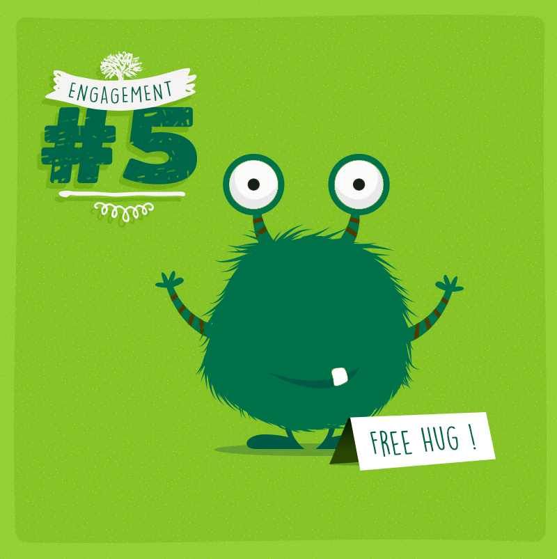 ligne editoriale arbre vert agence blue egg