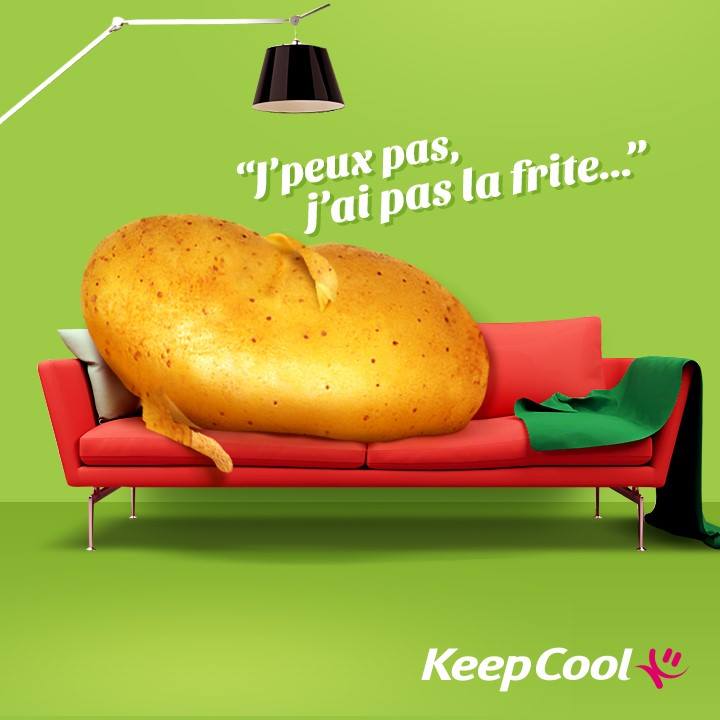 campagne print keep cool agence de communication blue egg