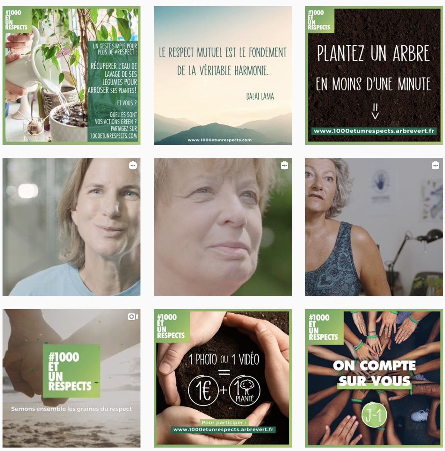 campagne de communication arbre vert respect agence de publicité blue egg