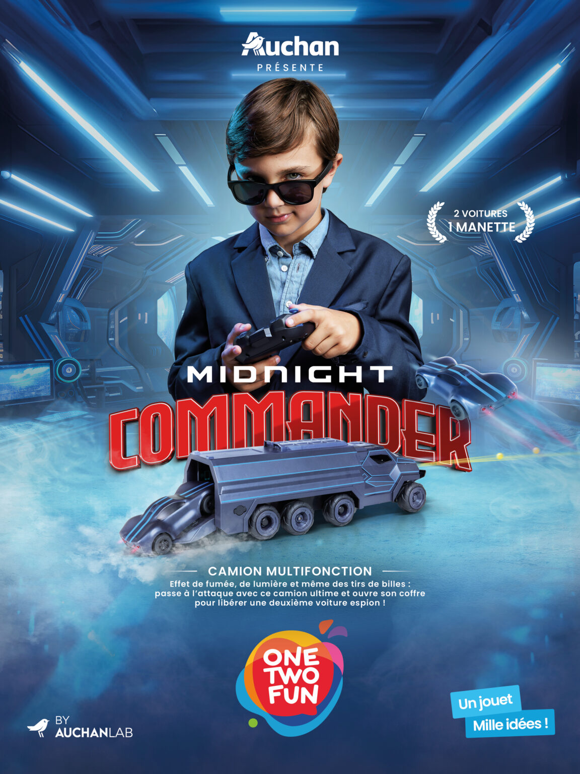 CAMPAGNE DE COM AUCHAN OTF AGENCE DE PUBLICITÉ BLUE EGG